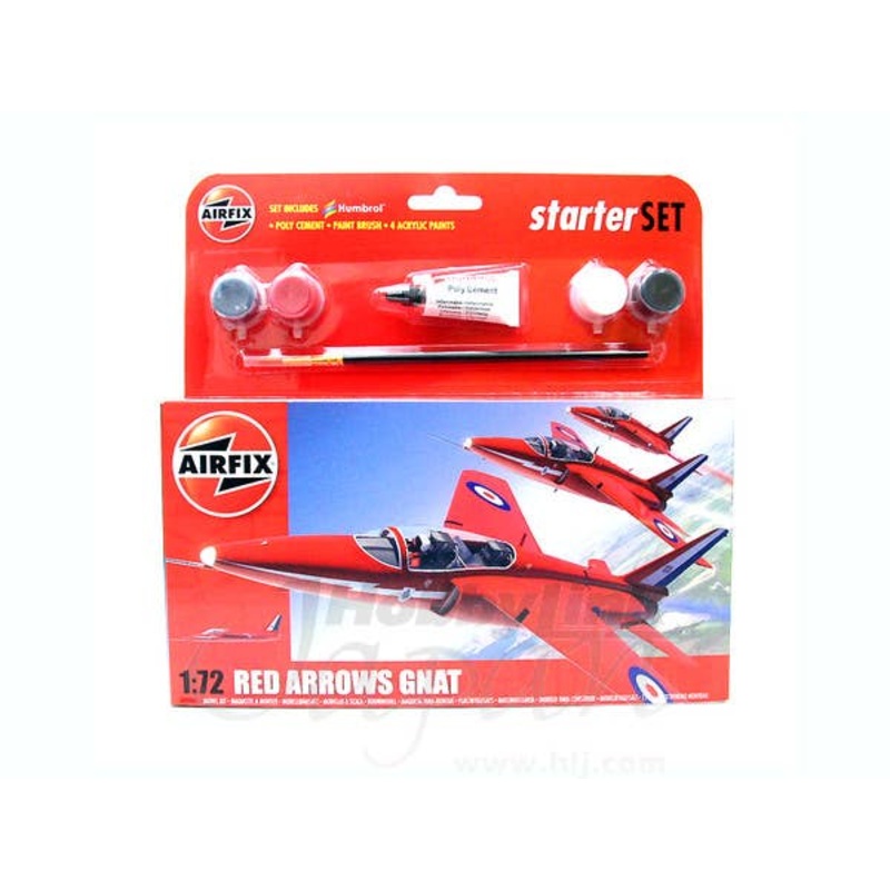 1/72 Red Arrows Gnat Starter Set