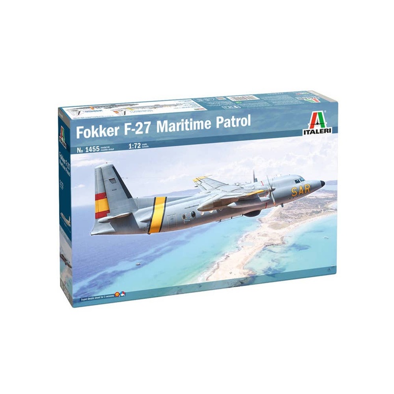 1/72 Spanish Air Force Fokker F-27 Anti-Submarine Patrol Aircraft