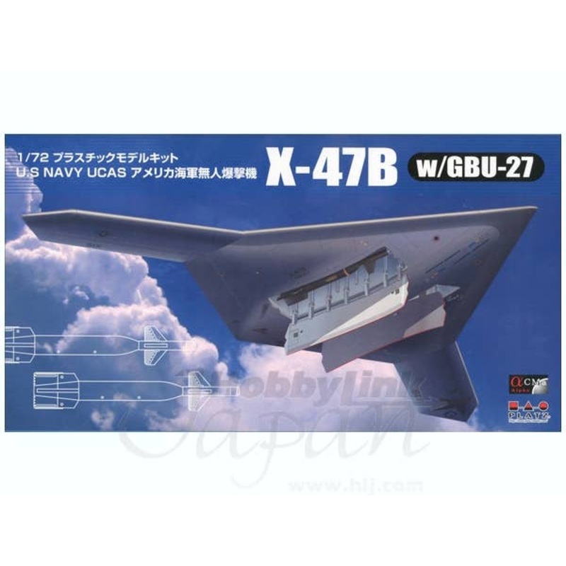 1/72 US Navy UCAS X-47B w/GBU-27