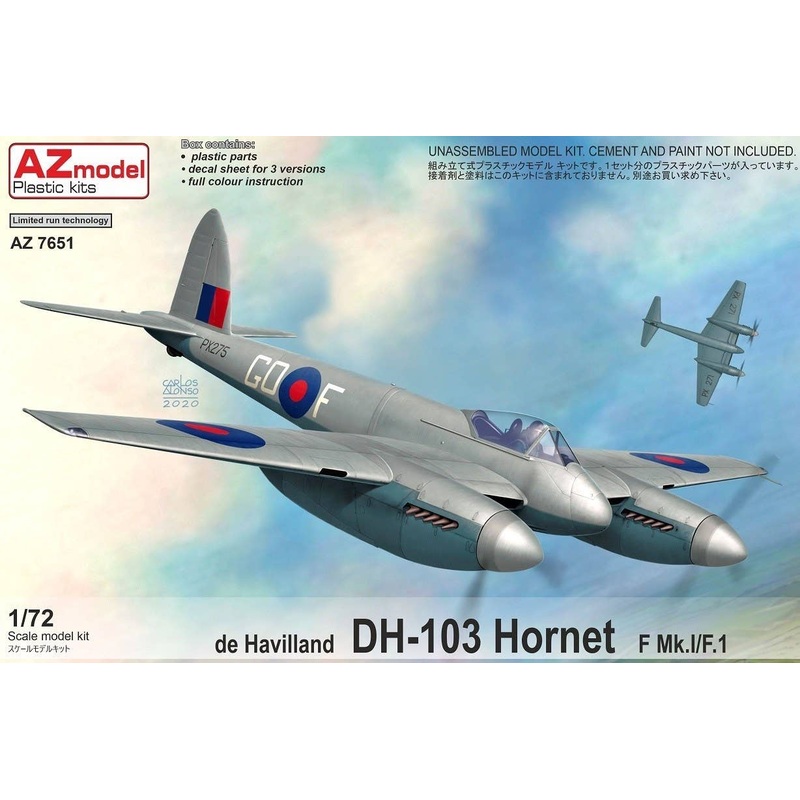 1/72 DH-103 Hornet F Mk.I/F.1