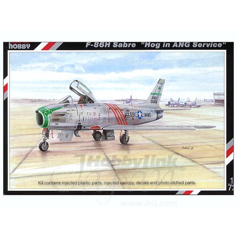 1/72 F-86H Sabre Hog in ANG Service