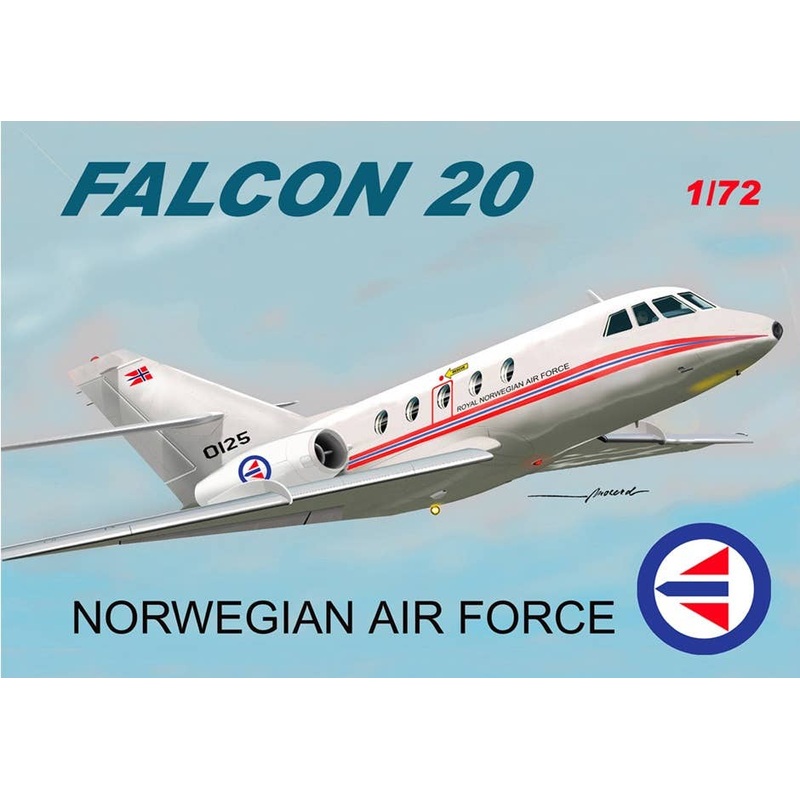 1/72 Falcon 20 Norway Air Force
