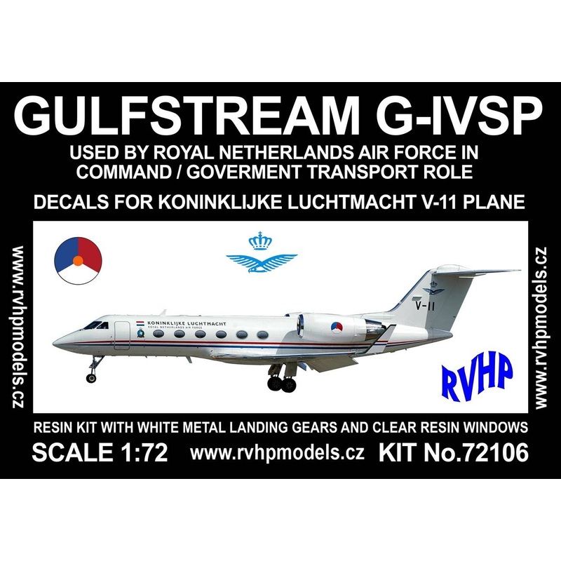 1/72 Gulfstream G-IVSP (RNethAF)