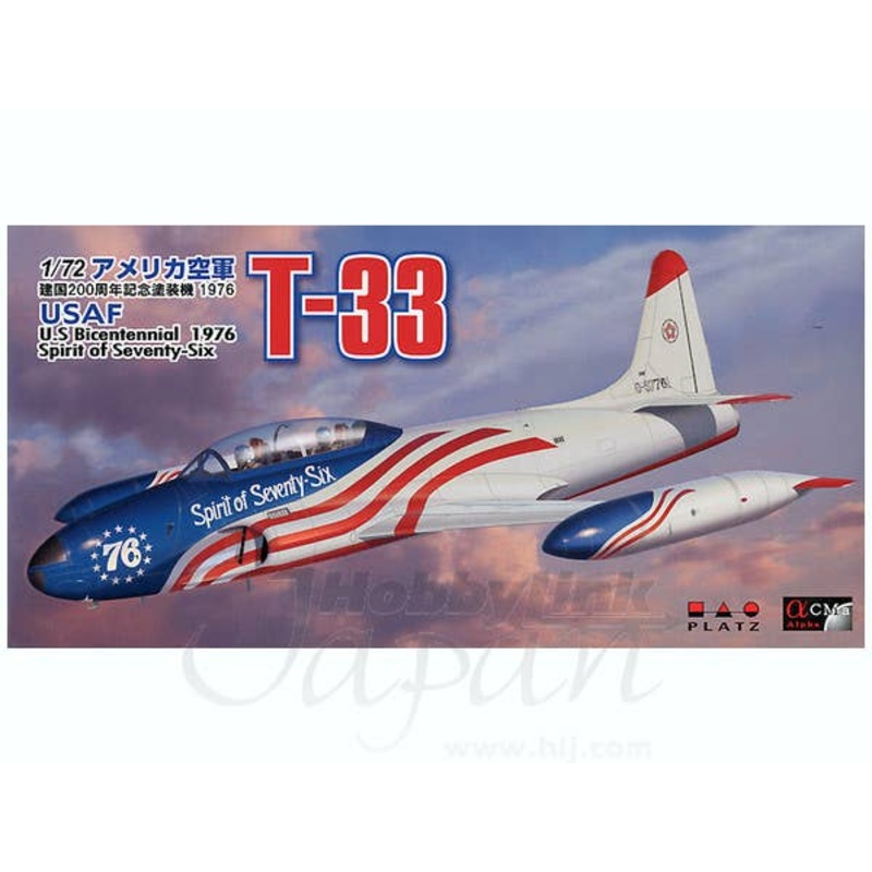1/72 T-33 USAF US Bicentennial 1976 Spirit of Seventy-Six