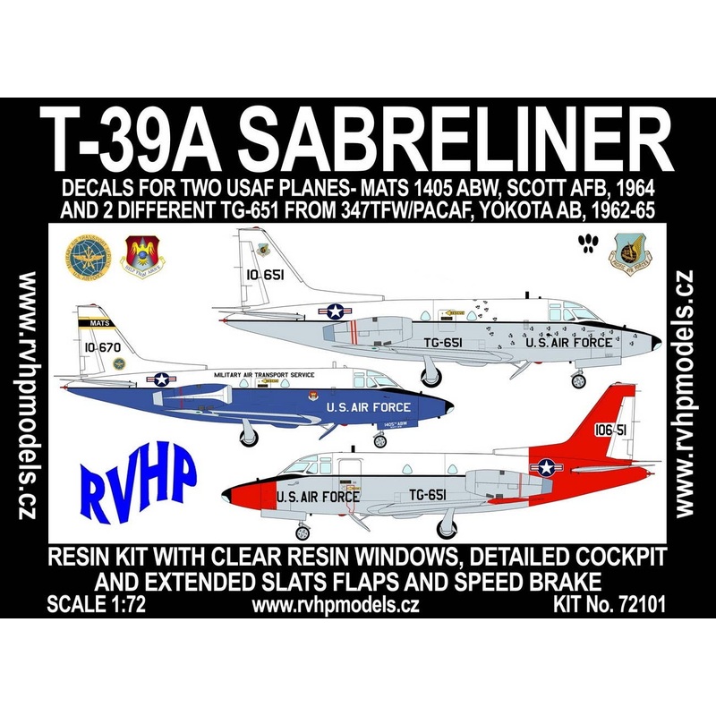 1/72 T-39A Sabreliner (USAF-MATS)