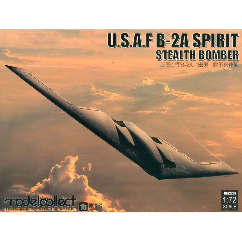 1/72 U.S.A.F B-2A Spirit Stealth Bomber