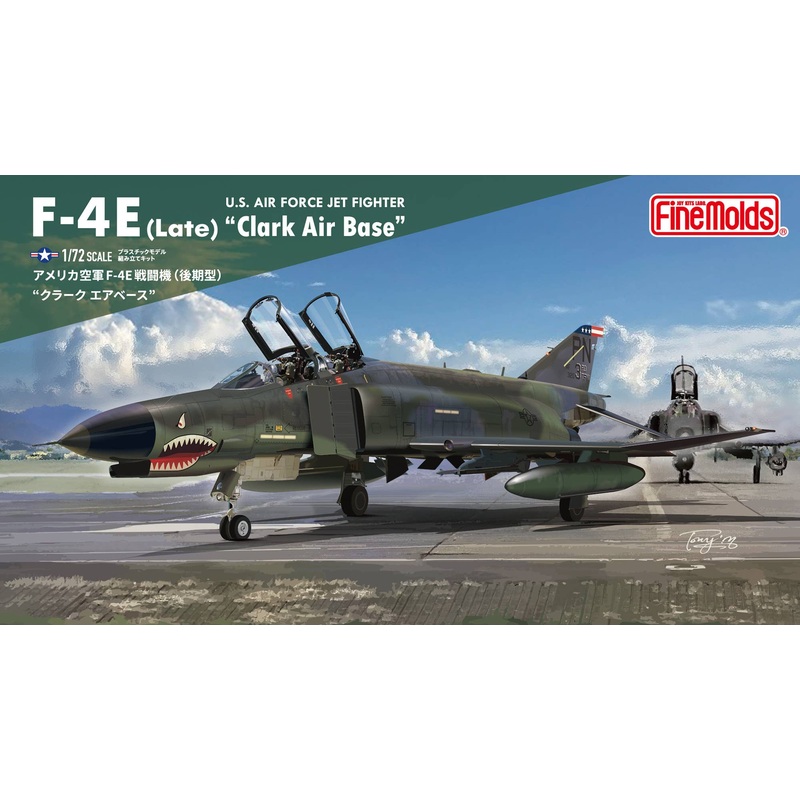 1/72 U.S. Air Force Jet Fighter F-4E (Late Model) Clark Air Base