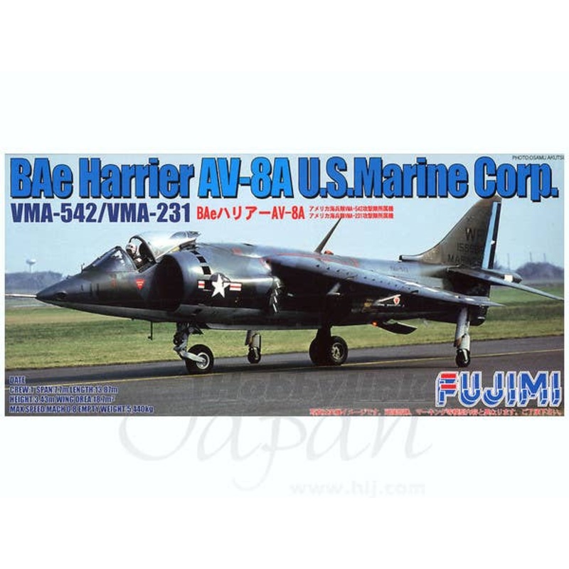 1/72 BAe Harrier AV-8A  U.S. Marine Corp.