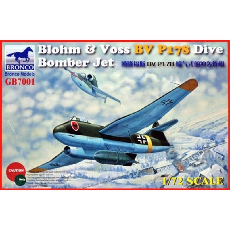 1/72 Blohm und Voss P178 Dive Bomber