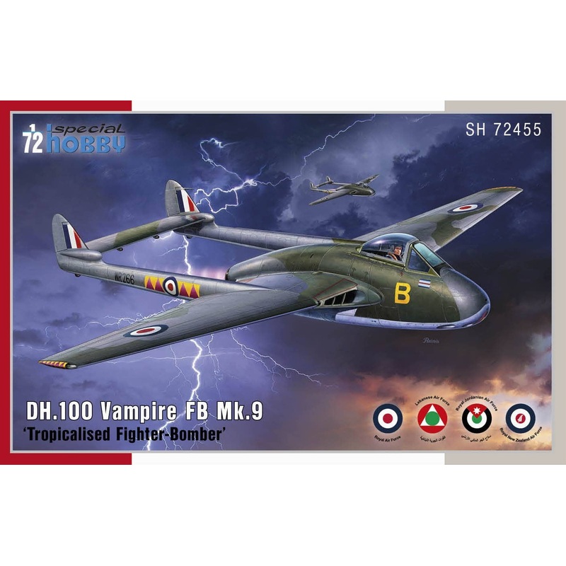 1/72 DH.100 Vampire Fb Mk.9 "Tropical Fighter-Bomber"