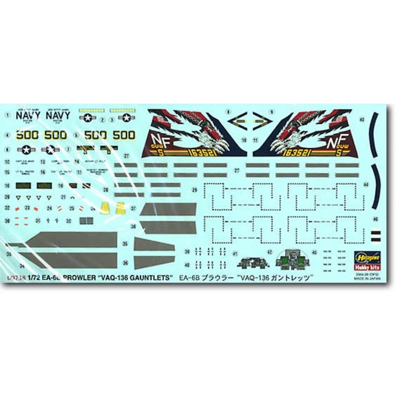 1/72 EA-6B Prowler VAQ-136 Gauntlets