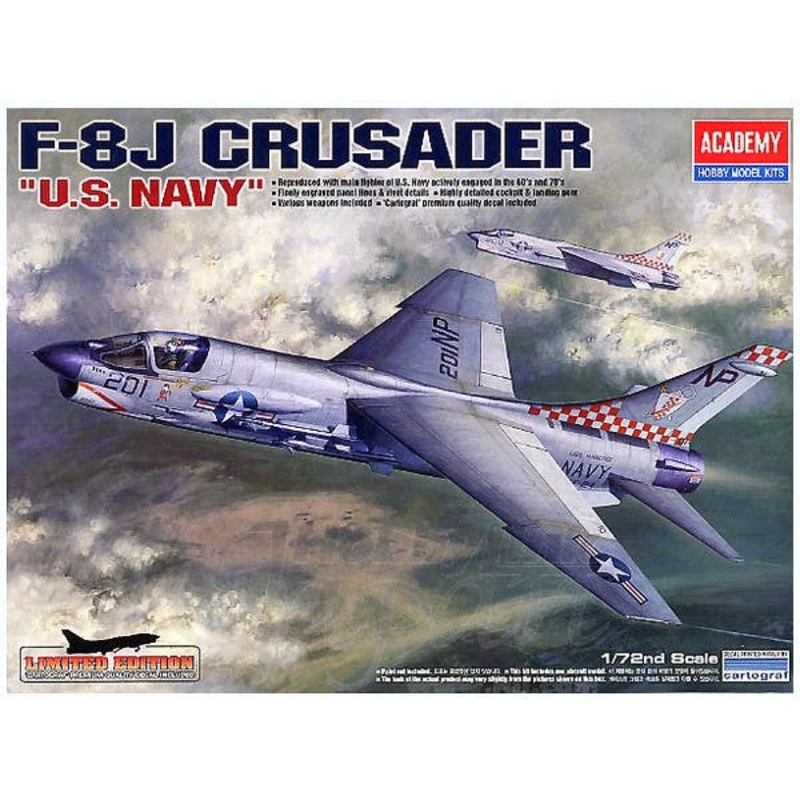 1/72 F-8J Crusader US Navy Limited Edition