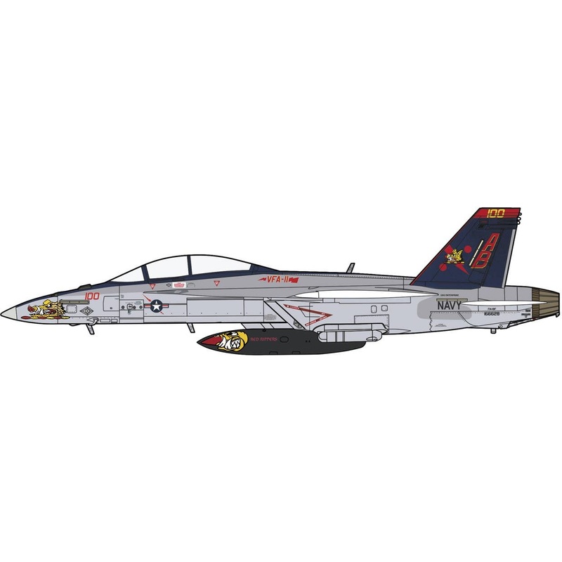 1/72 F / A-18F Super Hornet VFA-11 Red Rippers CAG 2013