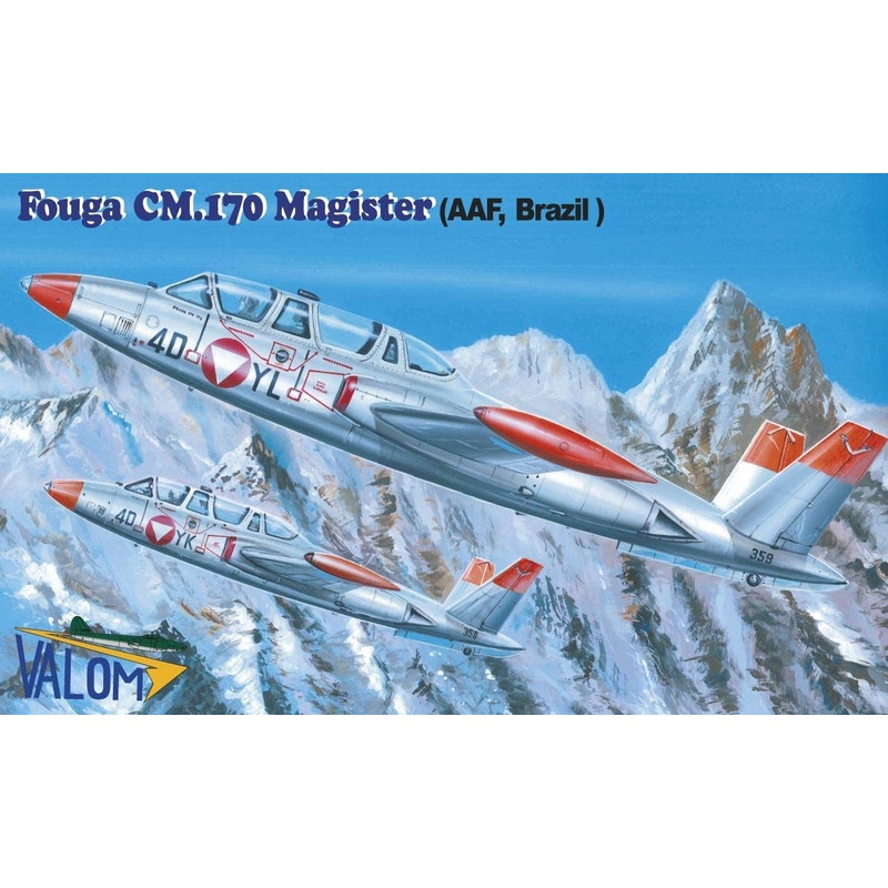 1/72 Fouga CM.170R Magister (AAF, Brazil)