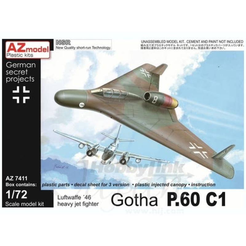 1/72 Gotha P-60C-1 Heavy fighter