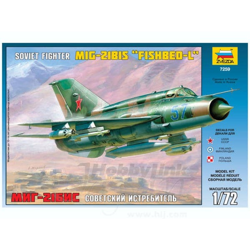 1/72 MiG-21bis Soviet Fighter