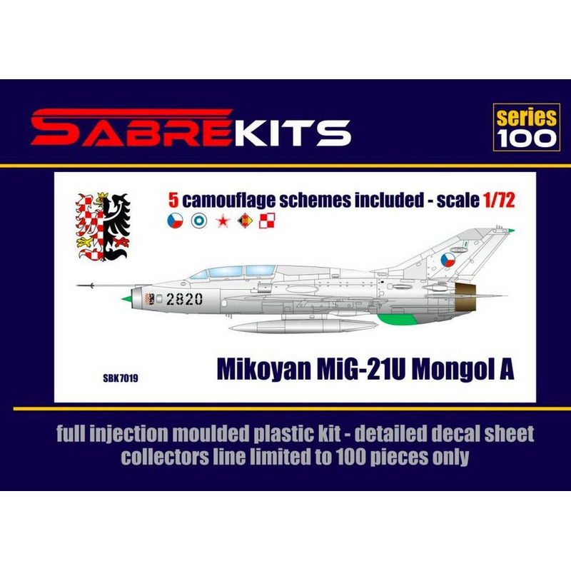 1/72 MiG-21U Mongol-A
