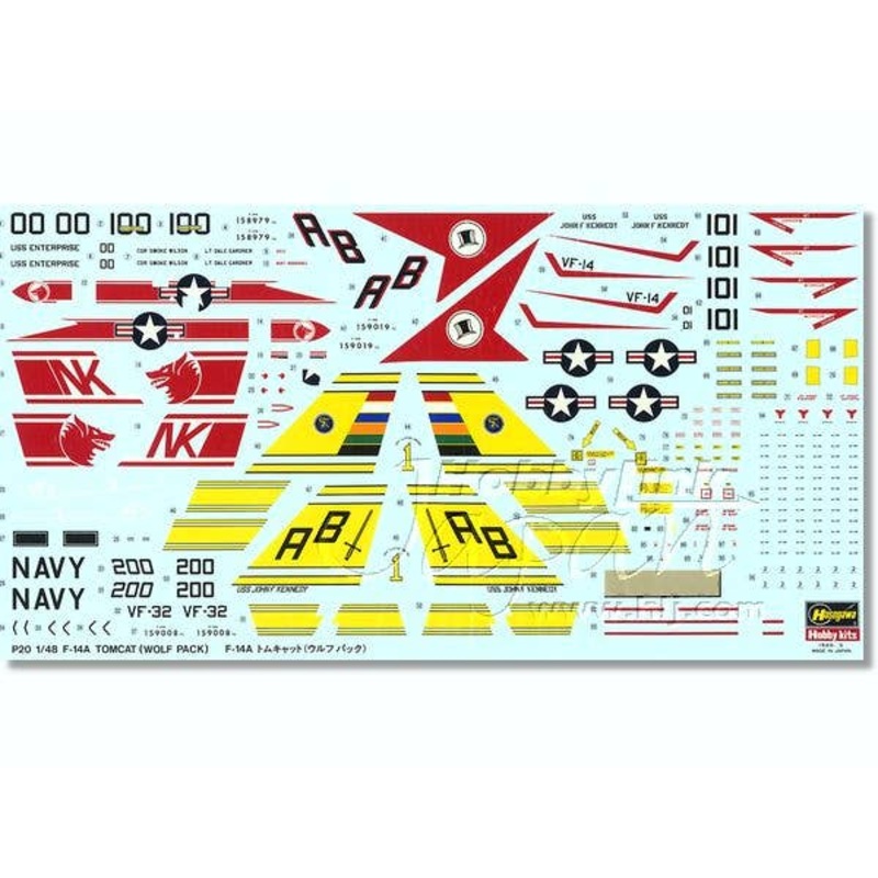 1/48 F-14A Tomcat "Wolf Pack"