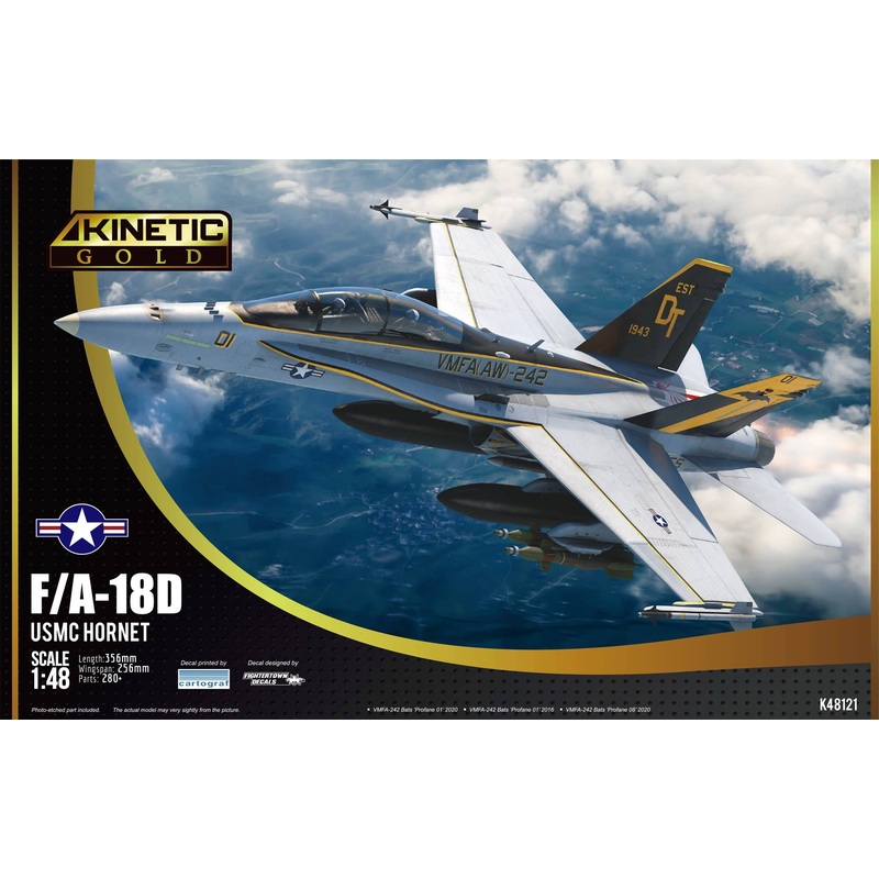 1/48 F/A-18D VMFA-242 USMC HORNET