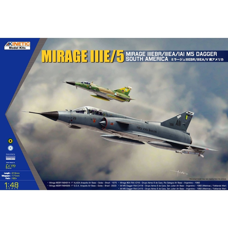1/48 Mirage III EBR III EA 5 South America