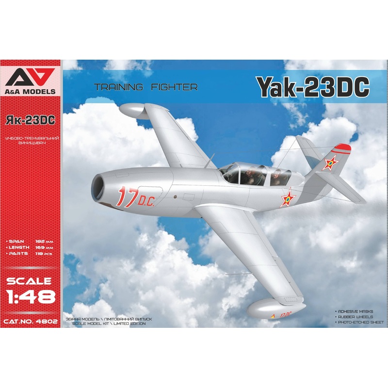 1/48 Yak-23DC Training Fighter - Limited Edition