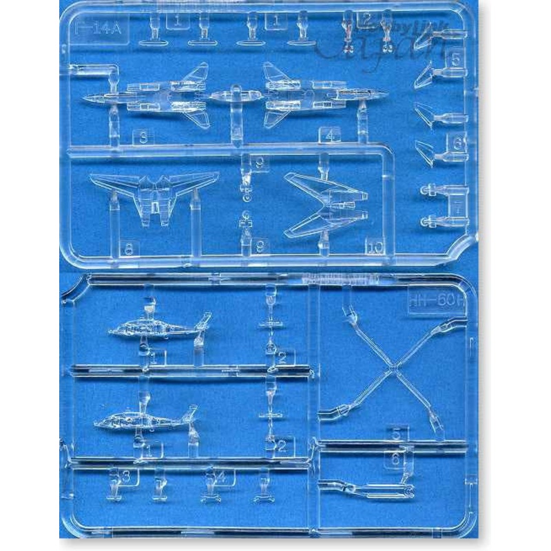 1/700 F-14A Tomcat & HH-60H