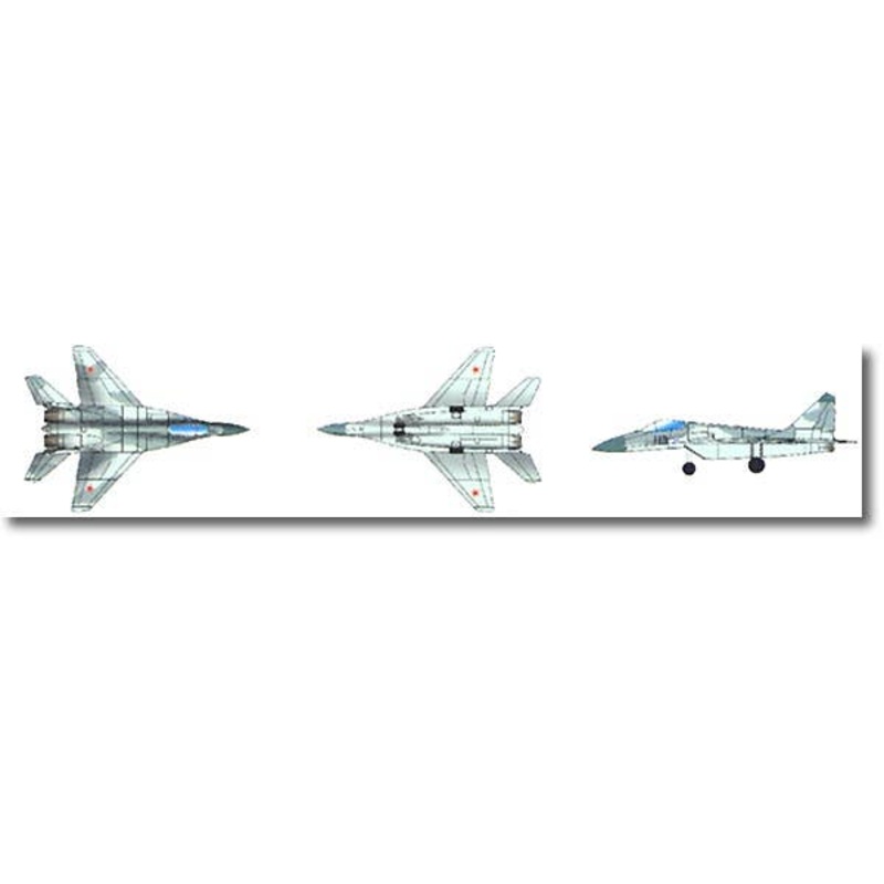1/700 MiG-29K Fulcrum (6pcs)