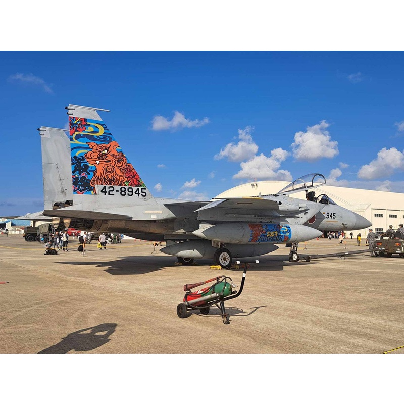 1/72 Air Self-Defense Force F-15J Eagle Naha Base Churashima Air Festa 2023 Commemorative Painting Machine