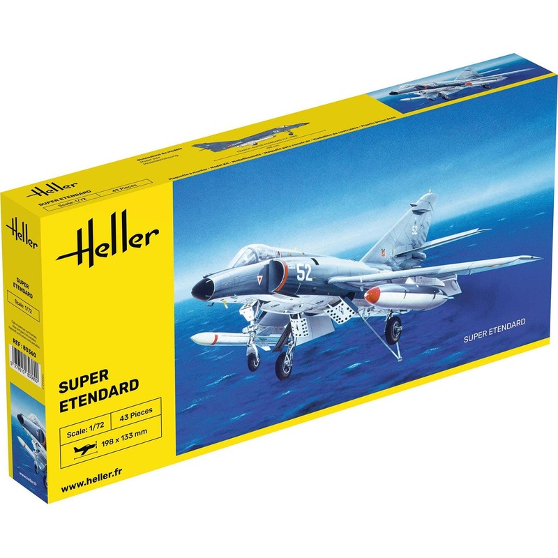 1/72 French Navy Carrier-based Attack Aircraft Super Etendard