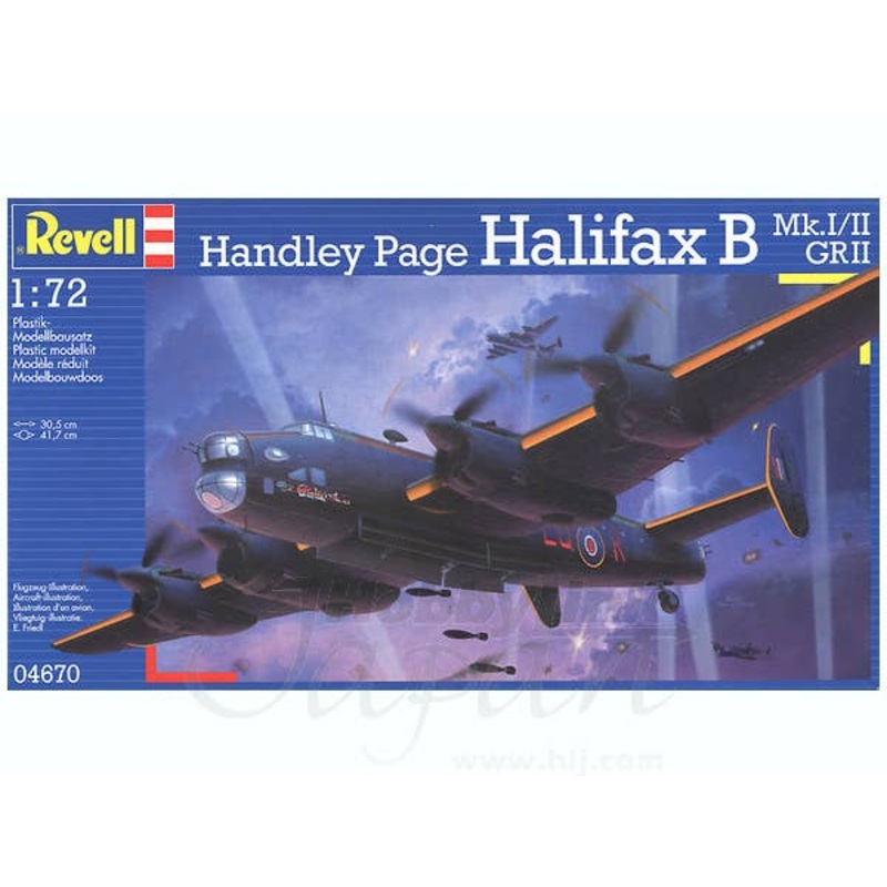 1/72 Handley Page Halifax B Mk.I/II GRII