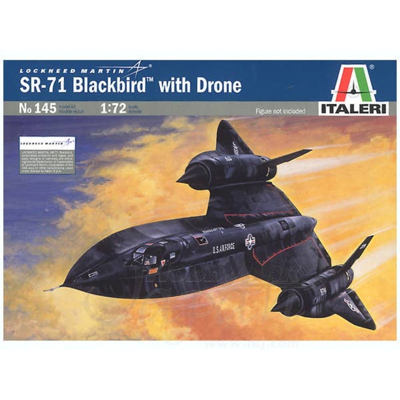 1/72 Lockheed Martin SR-71 Blackbird with Drone