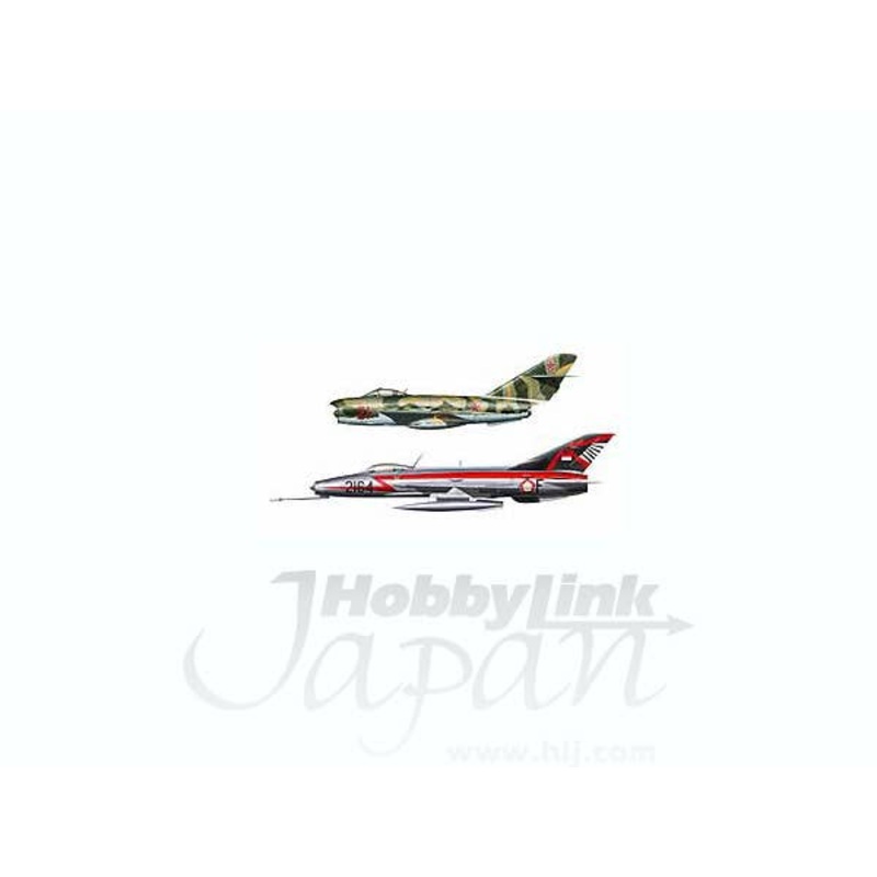 1/72 Mig-21F-13 & Mig-17PF 2pcs Set