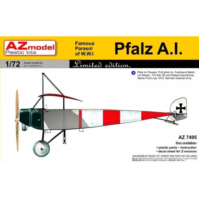 1/72 Pfalz AI Parasol