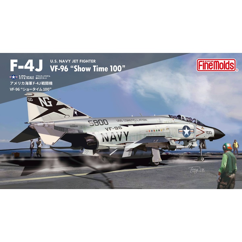 1/72 US Navy F-4J Fighter VF-96 Showtime 100
