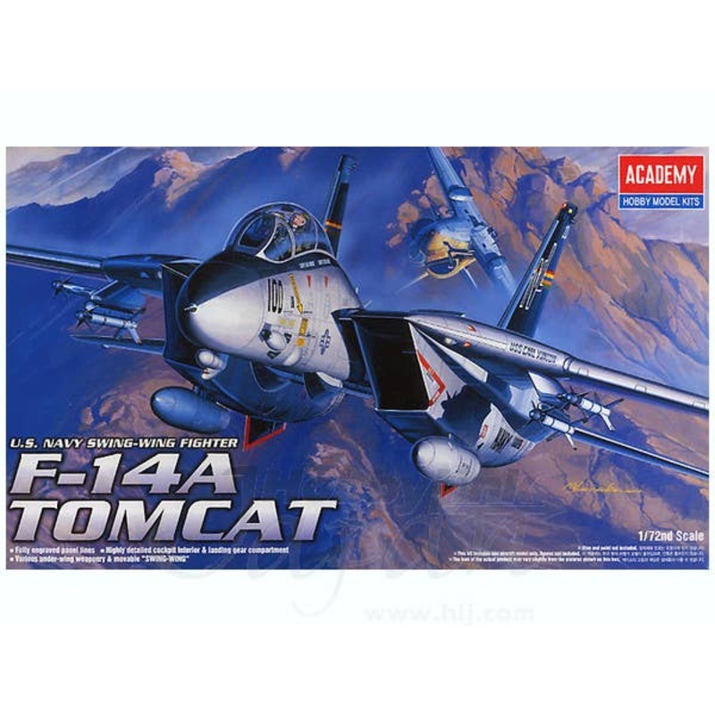 1/72 US Navy Swing-Wing Fighter F-14A Tomcat