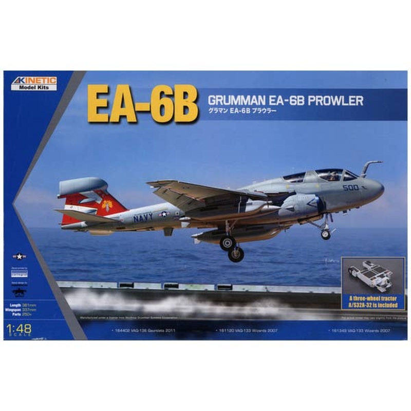 1/48 EA-6B Prowler w/Tractor