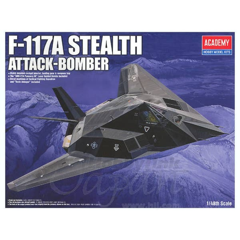1/48 F-117A Stealth Attack Bomber
