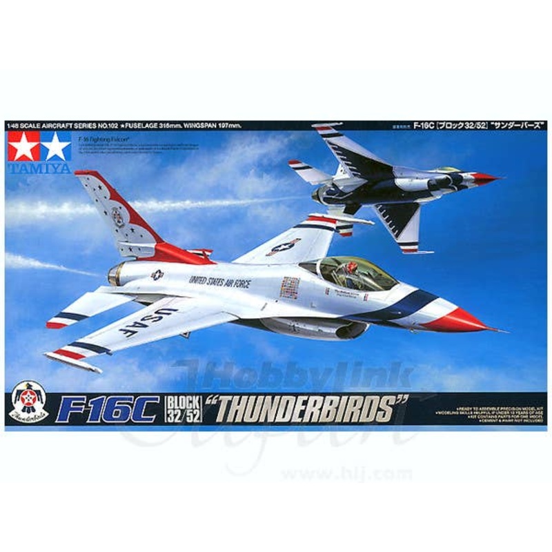 1/48 F-16C Block 32/52 Thunderbirds
