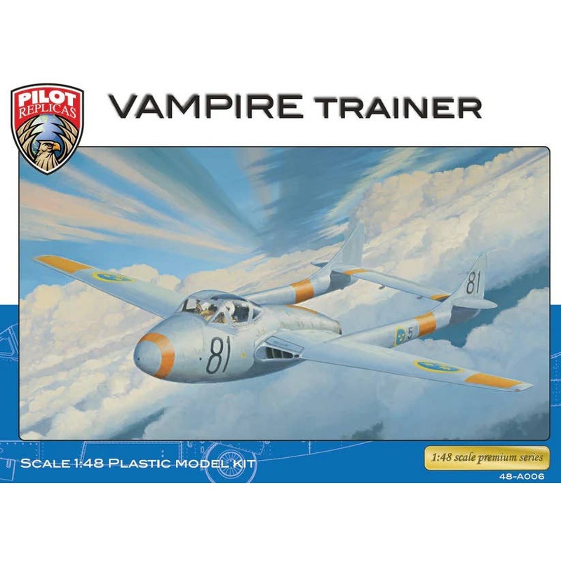 1/48 J28 C Vampire in Swedish Air Force