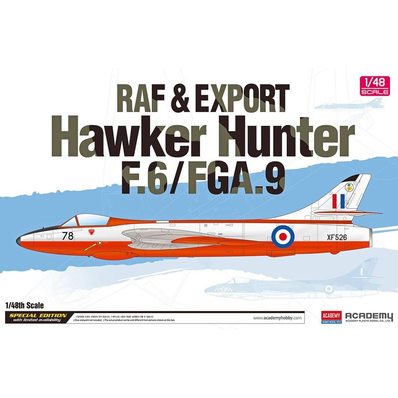 1/48 RAF & Export Hawker Hunter F.6/FGA.9 Special Edition