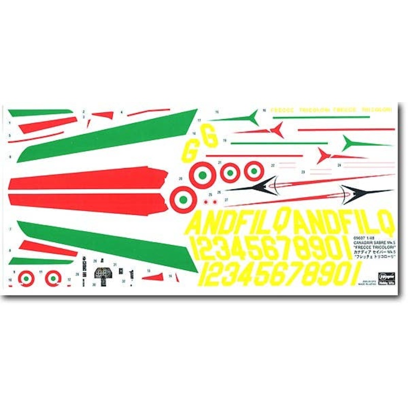 1/48 Canadair Sabre Mk. 5 Frecce Tricolori