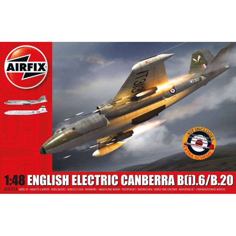 1/48 English Electric Canberra B(I)6 WT309, Raspberry Ripple Scheme