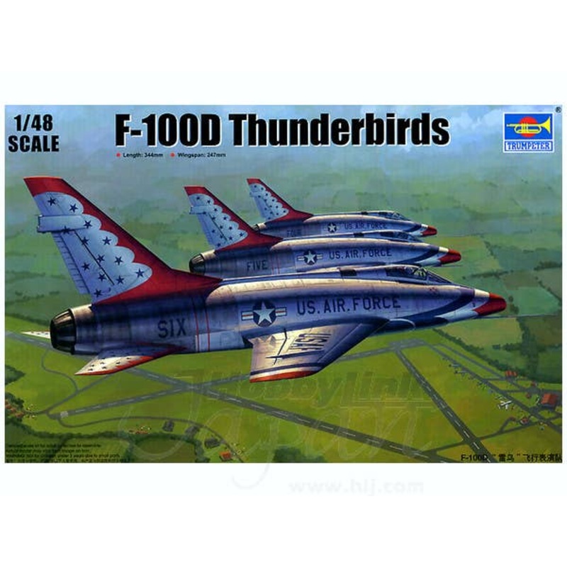 1/48 F-100D Thunderbirds