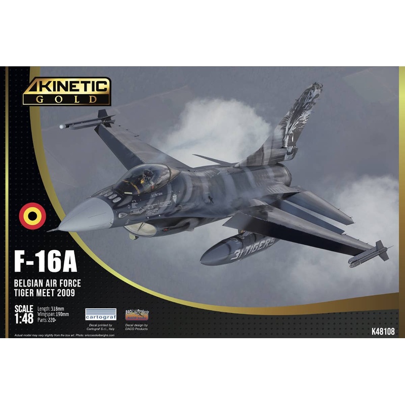 1/48 F-16A BELGIAN AIR FORCE TIGER MEET 2009