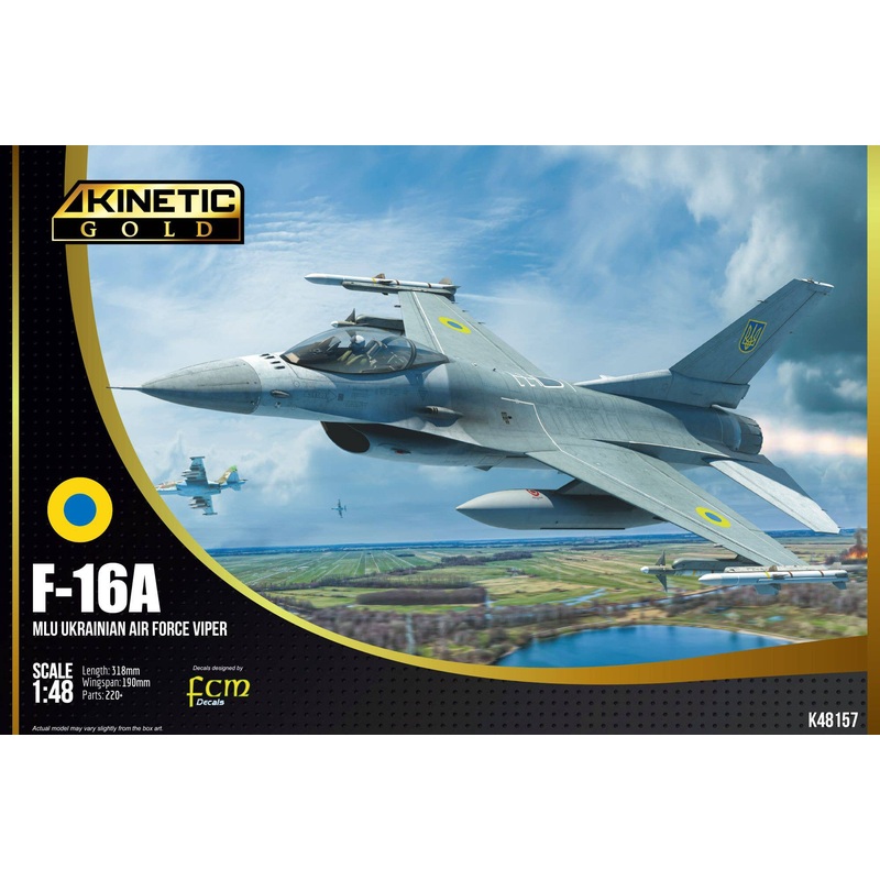 1/48 F-16A MLU Ukrainian Air Force Viper w/ PIDS