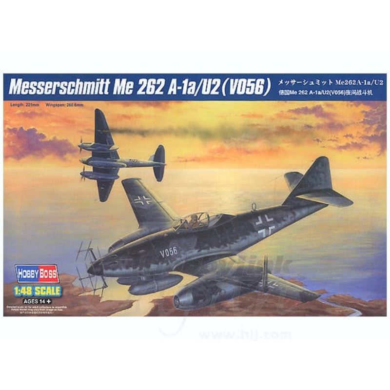 1/48 Messerschmitt Me262A-1a/U2 (V056)
