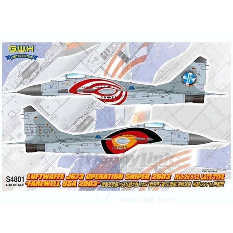 1/48 MiG-29 JG73 Operation Sniper 2003