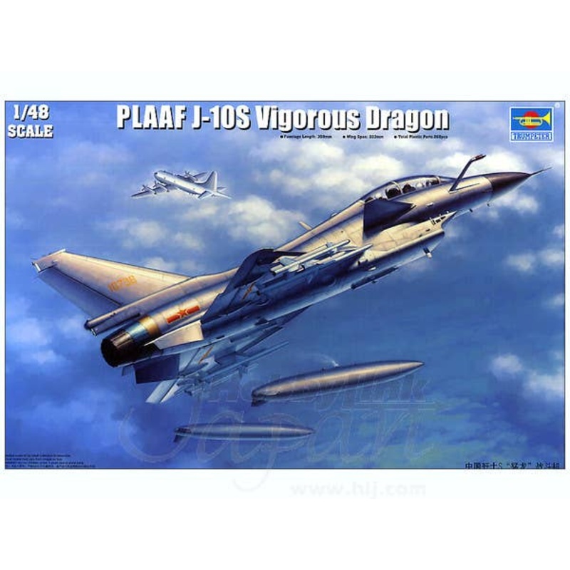 1/48 PLAAF J-10S Vigorous Dragon