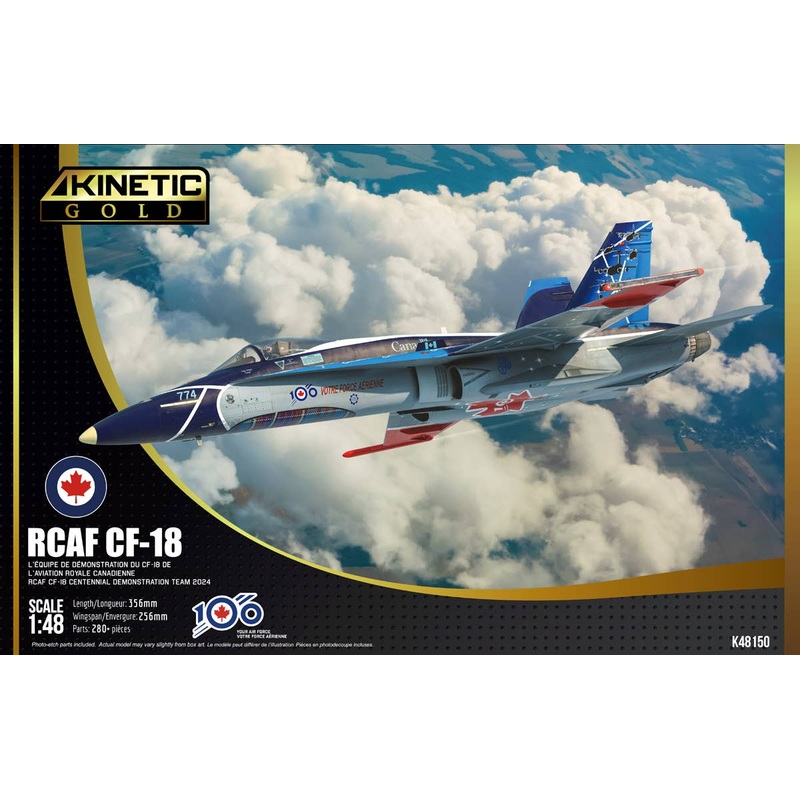 1/48 RCAF CF-18 Centennial Demonstration Team 2024