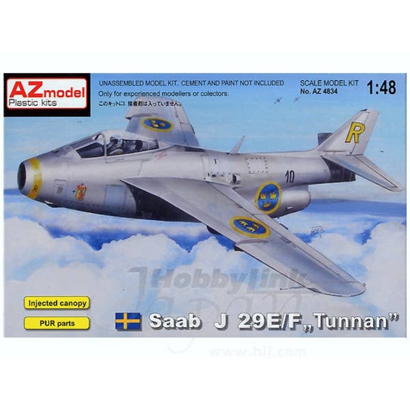 1/48 Saab J 29E/F Tunnan